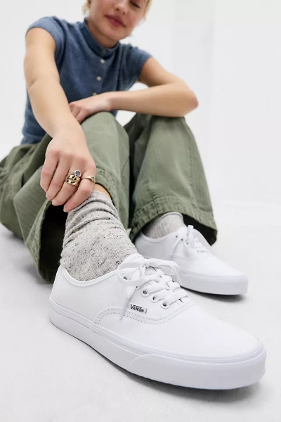 Vans White Authentic Trainers