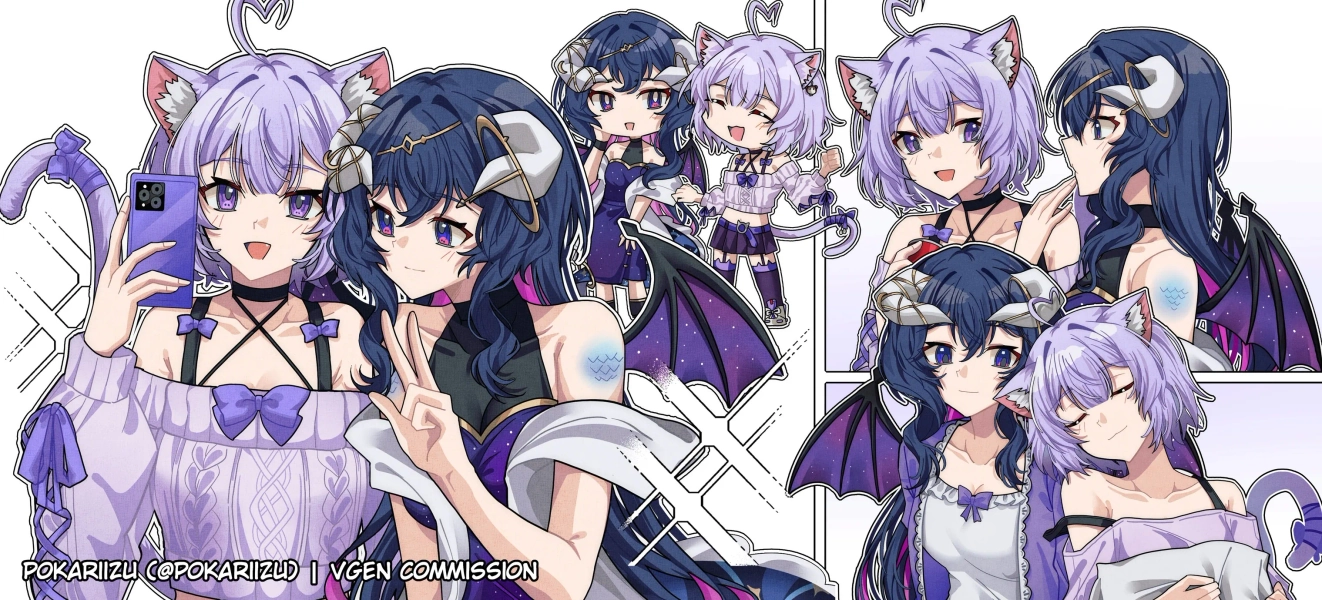 art w/ chi (sketch page by Pokariizu)