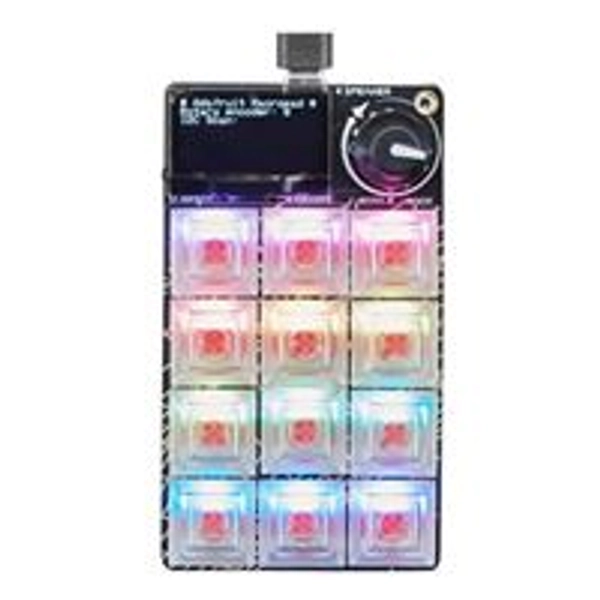 Adafruit Industries MacroPad RP2040 Starter Kit - 3x4 Keys Encoder OLED - ADABOX019 Essentials