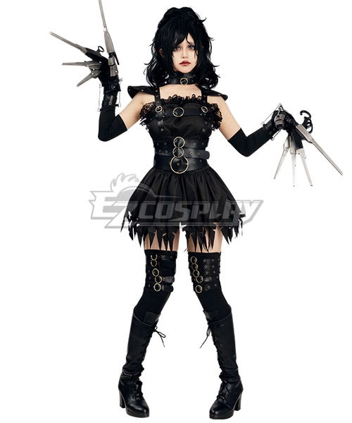 Edward Scissorhands Horror Female Halloween Cosplay Costume