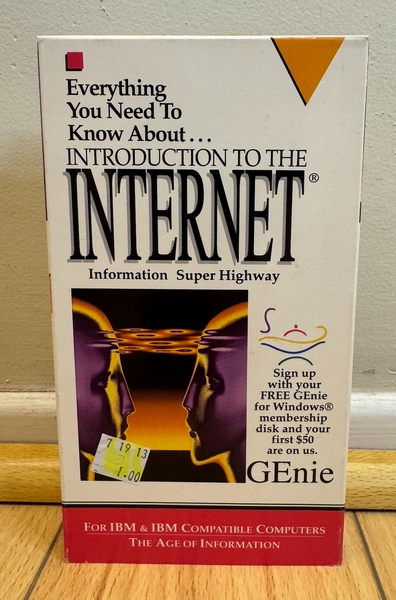 RARE VHS | Introduction to the Internet | Diamond Video 1994 |  Vintage HTF