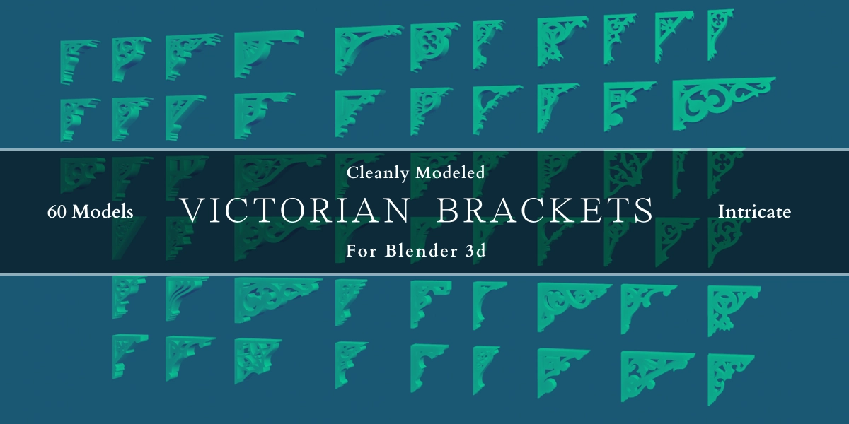 60 Victorian Brackets