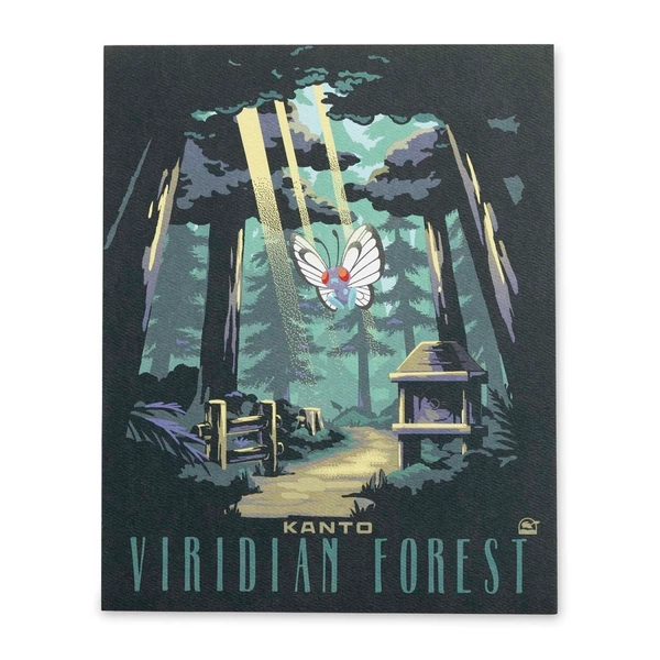 Kanto Explore Pokémon Poster