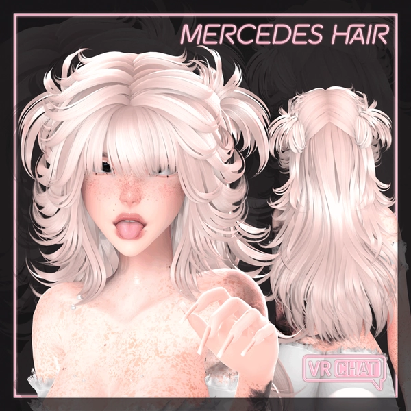 Mercedes Hair for VRChat