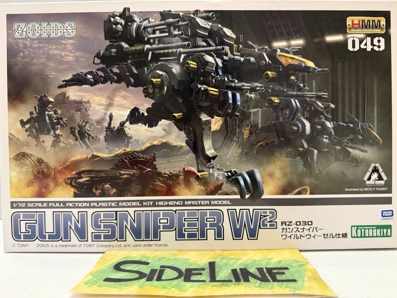 Zoids 1/72 Gun Sniper W2 HMM Kotobukiya Model Kit NEW