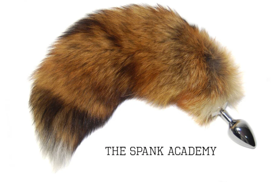 *Super Fluffy* 16-17"  Red Fox Tail! — The Spank Academy