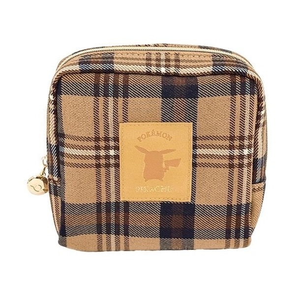 PC298 Pokemon Center Box Pouch Check Pikachu japan