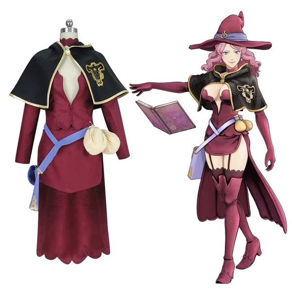 Costume de cosplay Vanessa Enoteca, tenue d'uniforme de sorcière chevalière magique d'anime Vanessa, robe S002 - AliExpress 200000532