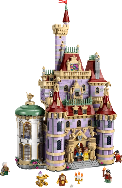 Beauty and the Beast Lego Castle