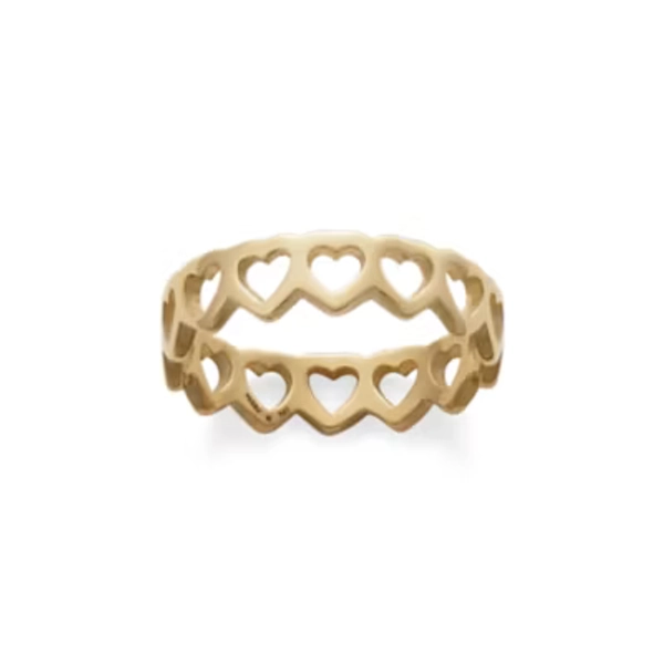 Tiny Hearts Ring