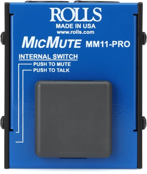 MM11-Pro MicMute Microphone Mute/Talk Switch