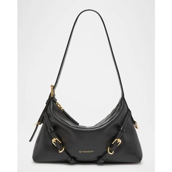 Voyou Mini Shoulder Bag in Shiny Leather