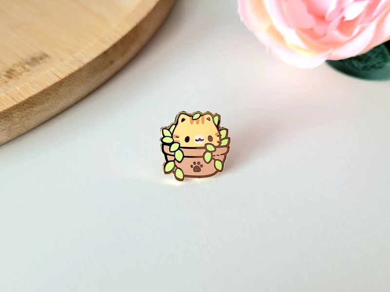 Tiny Cats Mini Enamel Pins