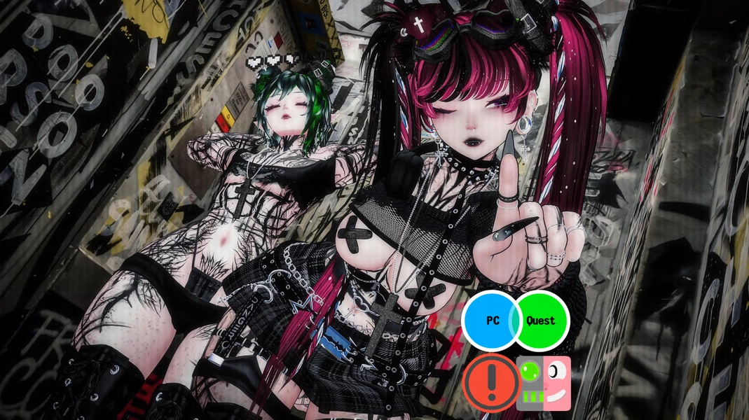 iSHA {Female/Femboy} {PC & Quest | VRCFT | GOGO | SPS | Animated Expressions}