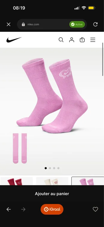 Nike socks 