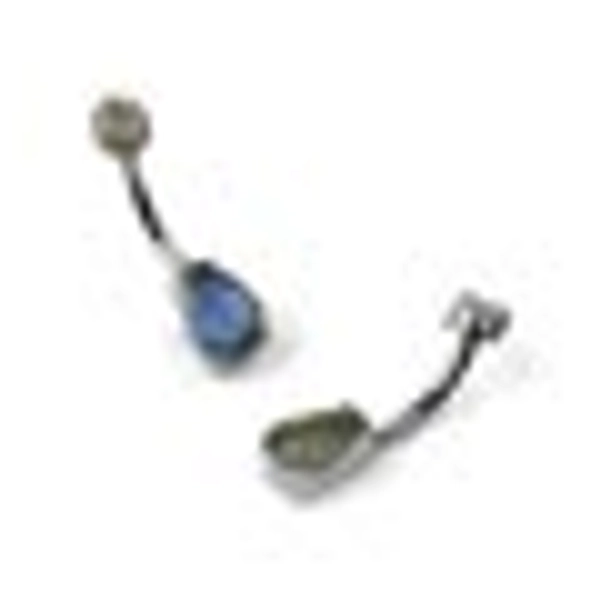 Titanium And Labradorite Teardrop Navel - 14g - 10mm