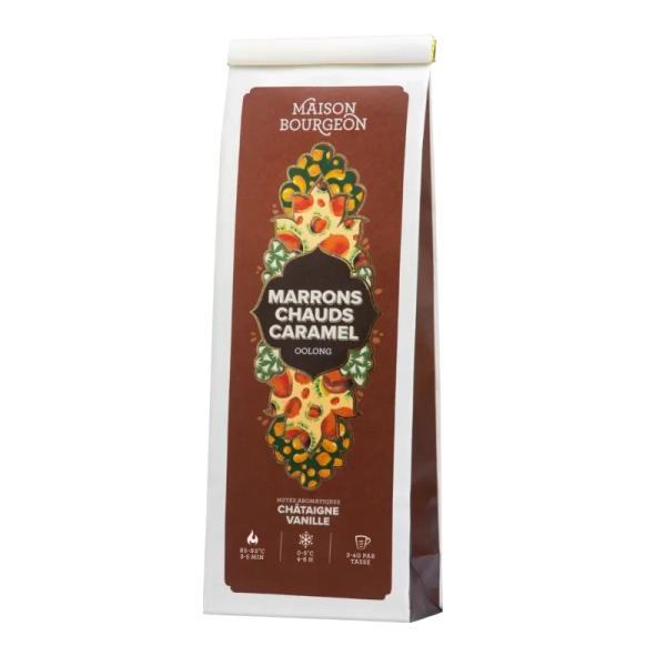 Thé Oolong Marrons chauds caramel