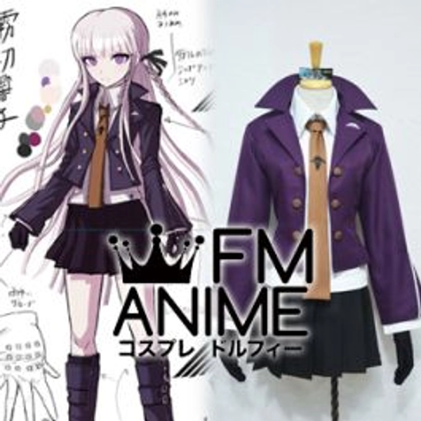 Danganronpa: Trigger Happy Havoc Kyouko Kirigiri Uniform Cosplay Costume