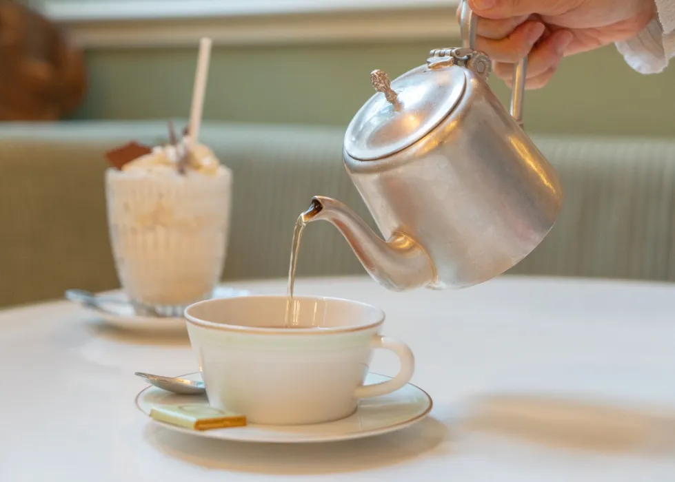 A pot of tea