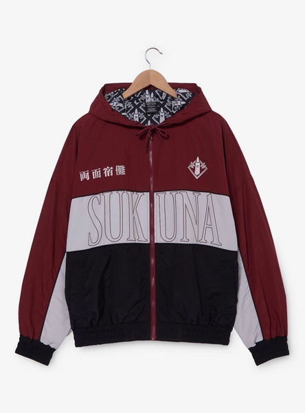 Jujutsu Kaisen Sukuna Color Windbreaker