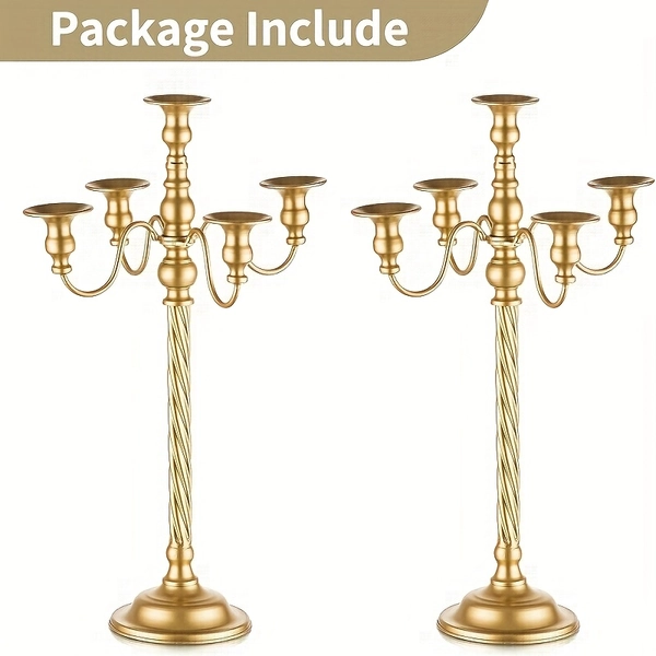 european candle holder 5 arm candelabra perfect - Temu United Kingdom