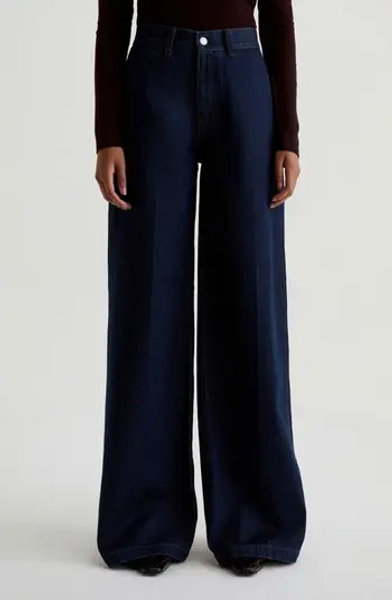 Deven Ultra High Waist Wide Leg Trouser Jeans