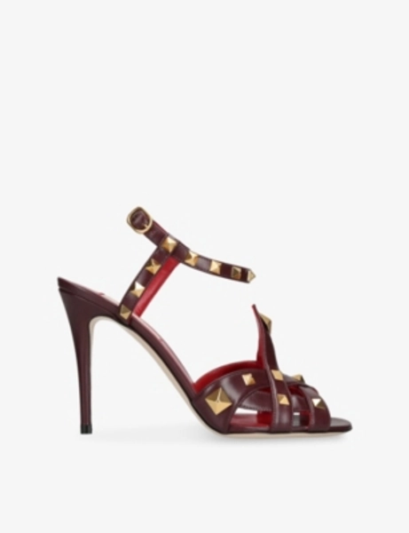Studdy 100 Leather Heels - EUR 36 / 3 UK WOMEN