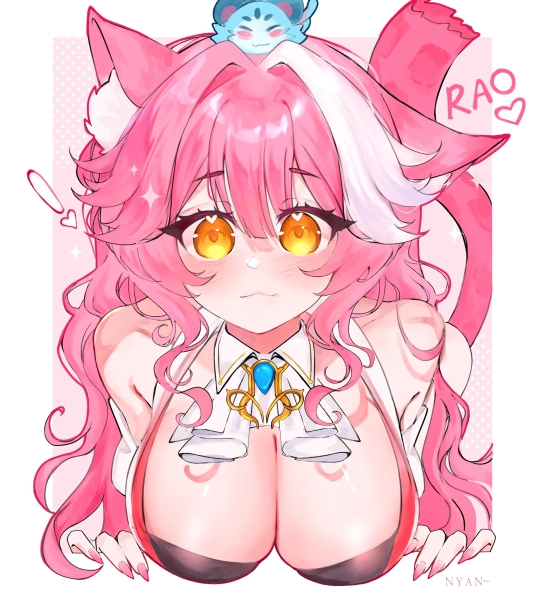 Outta the Screen YCH  by Nyanmei (@Nyanmei)