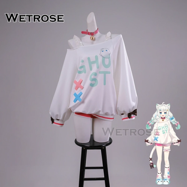 [Wetrose] Pre-Order Virtual YouTuber Vtuber Mint Fantome Mintotaku Cosplay Costume