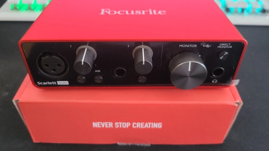 Focusrite Scarlett Solo 3rd Gen USB Audio Interface