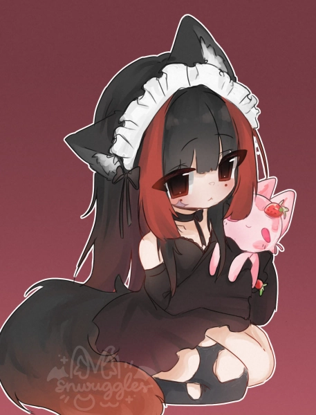 (SKEB) Moe halfbody by snwug (@snwuggles)