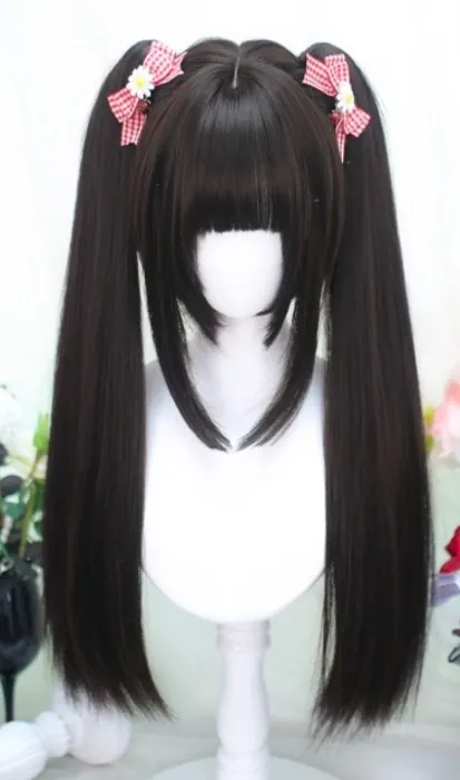 Rie Pigtail Wig