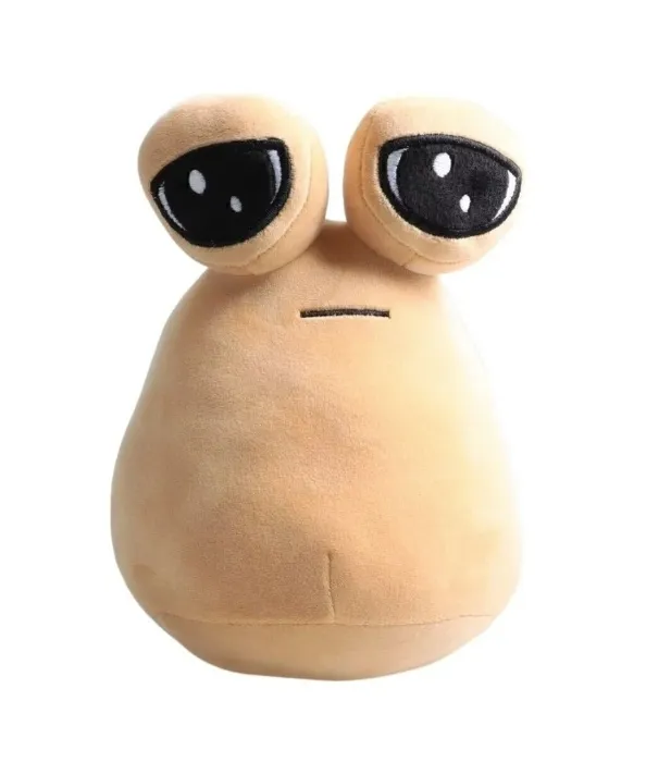 That sad pou plushie