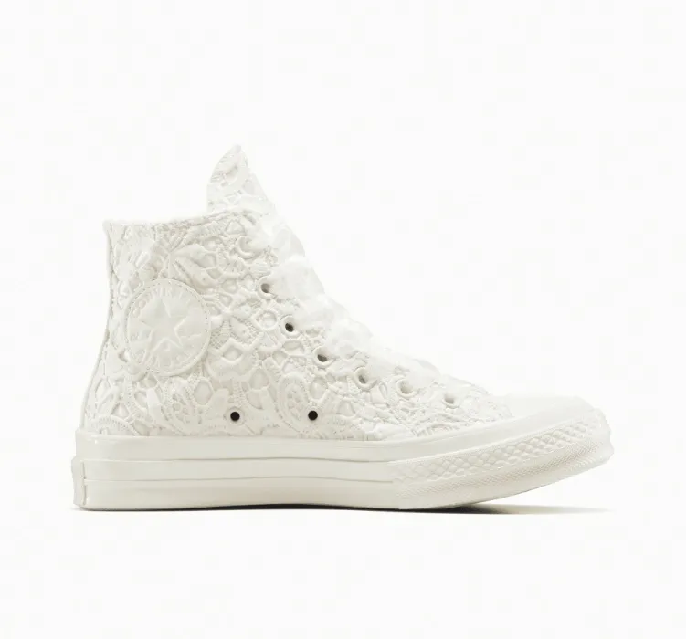 Converse Chuck 70 Crocheted Satin Vintage White/Black A15081C