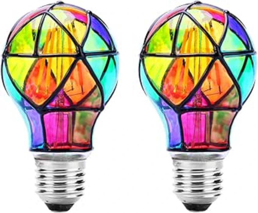Stain glass bulb 