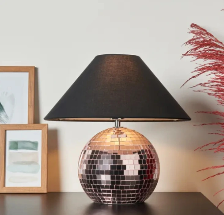 Disco ball lamp