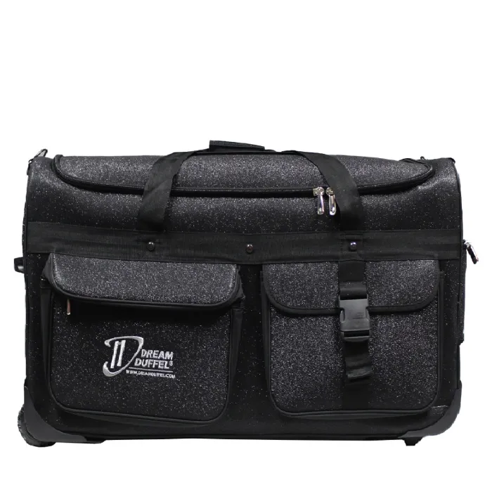 LIMITED EDITION DREAM DUFFEL - MEDIUM - SPARKLE - BLACK