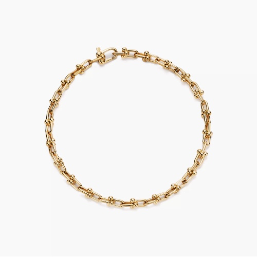 Tiffany HardWear Micro Link Bracelet in Yellow Gold