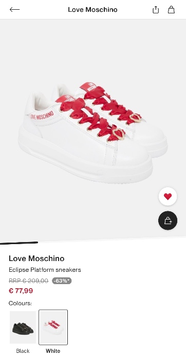 Valentine day sneakers 