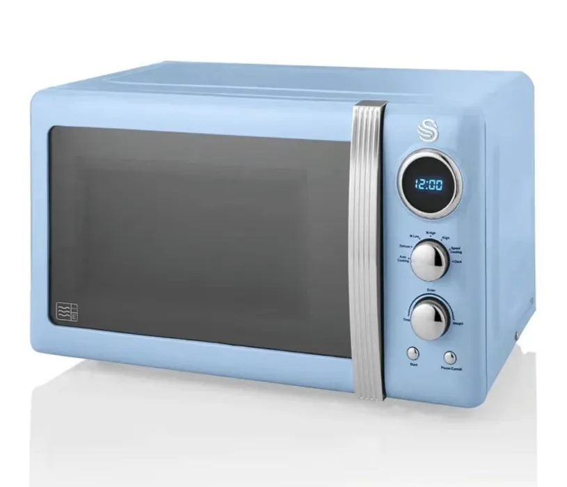 Swann Baby Blue Microwave 