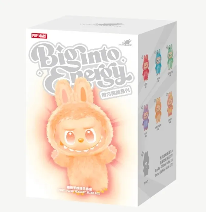 THE MONSTERS Big into Energy Series-Vinyl Plush Pendant Blind Box
