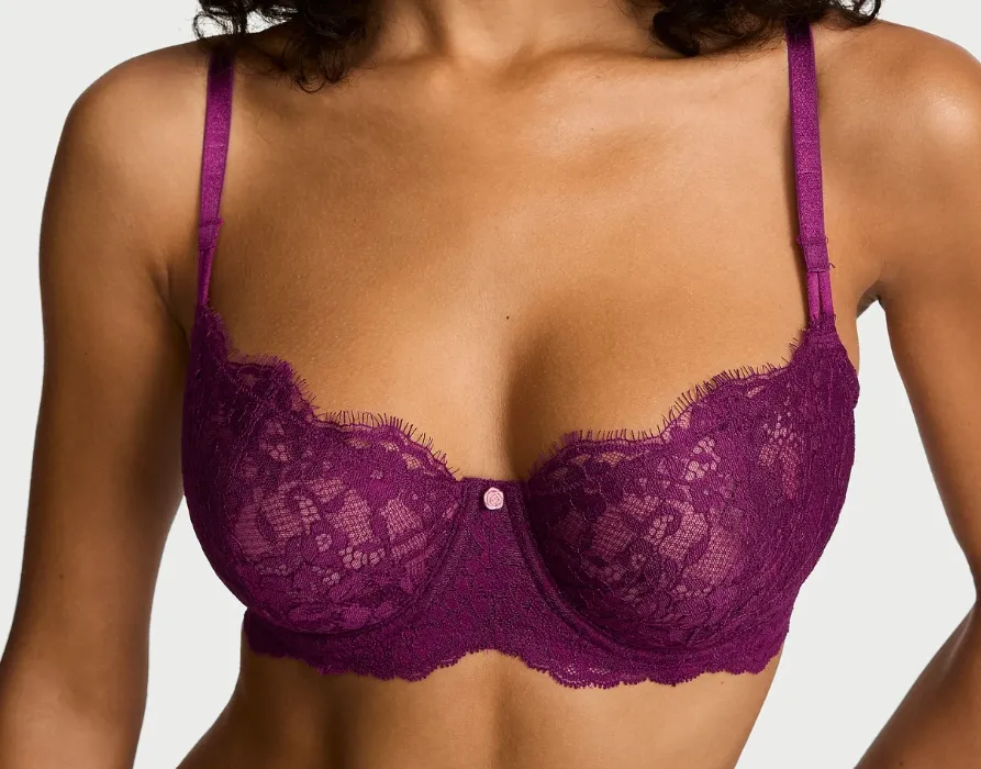 Wicked Unlined Lace Balconette Bra | 34DD