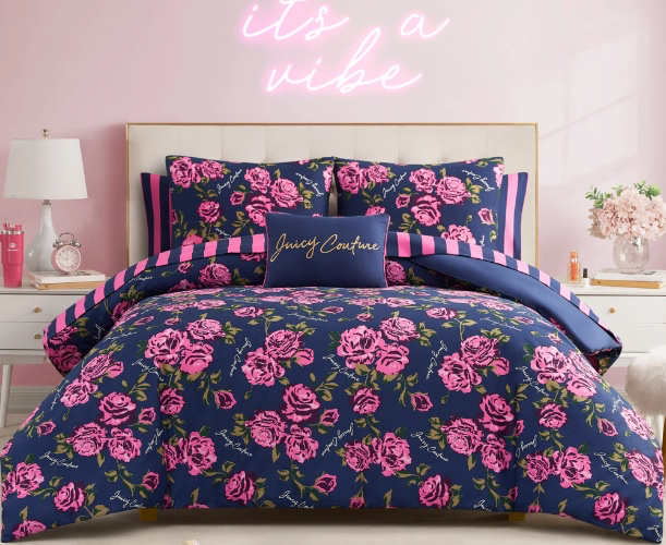 ROSE LOGO BED IN A BAG BEDDING SET