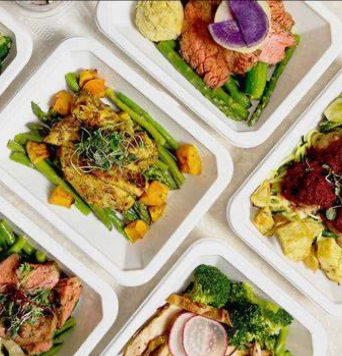 Weekly meal service.