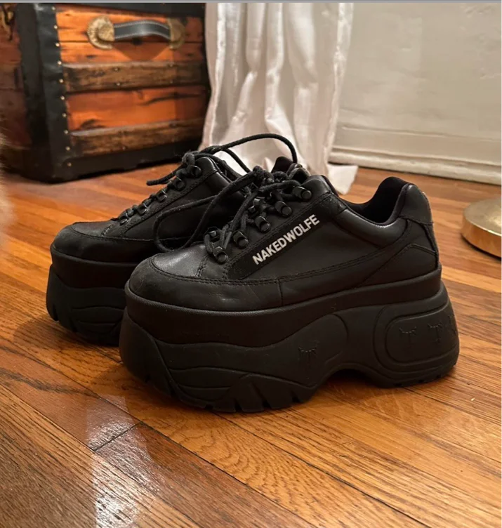 Naked Wolfe Platforms On Depop