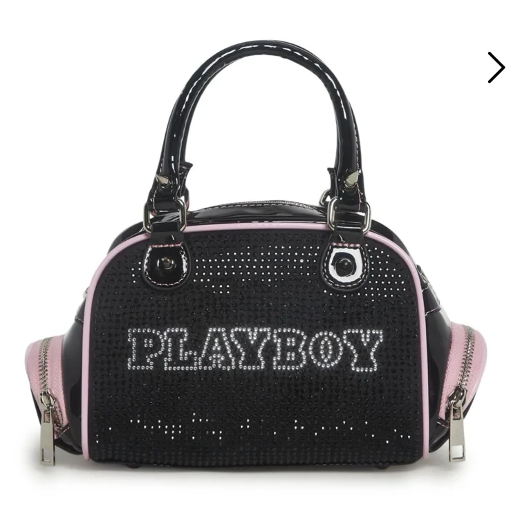 Playboy Bowler Bag | BLK/PNK / ONE SIZE