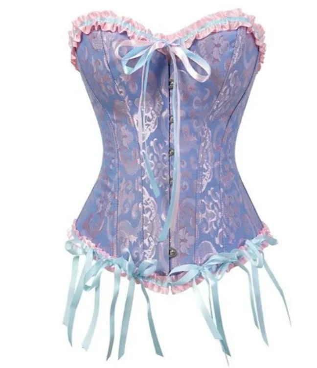 Lady In Lace Genuine Corsets - Pastels / S
