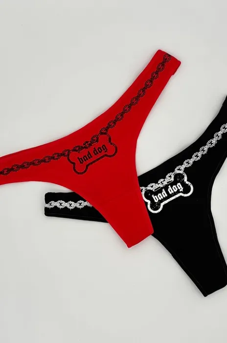 B4D DOG panties (Black)
