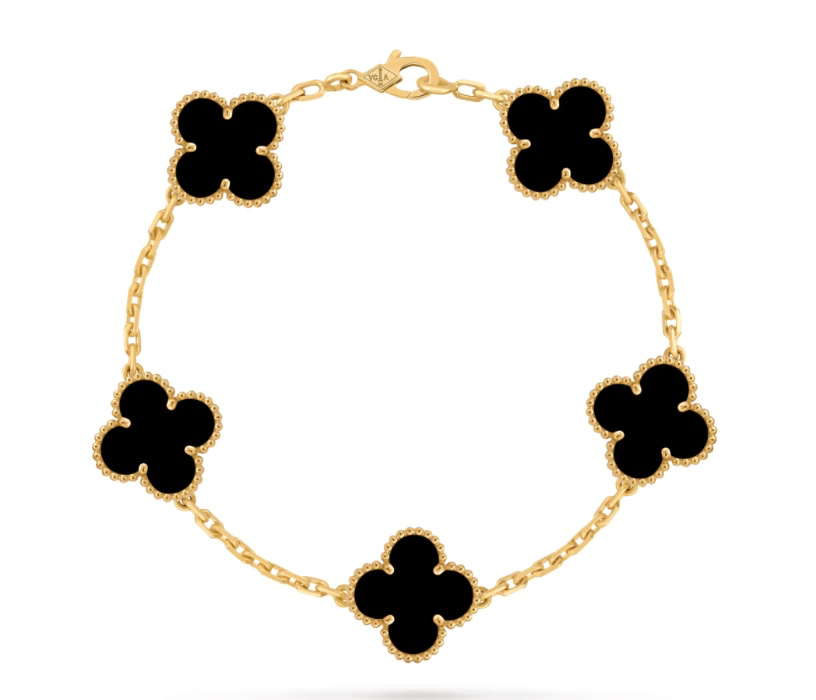 Vintage Alhambra bracelet, 5 motifs