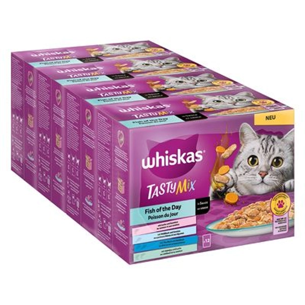 Whiskas Tasty Mix 48 x 85 g Hal minden napra